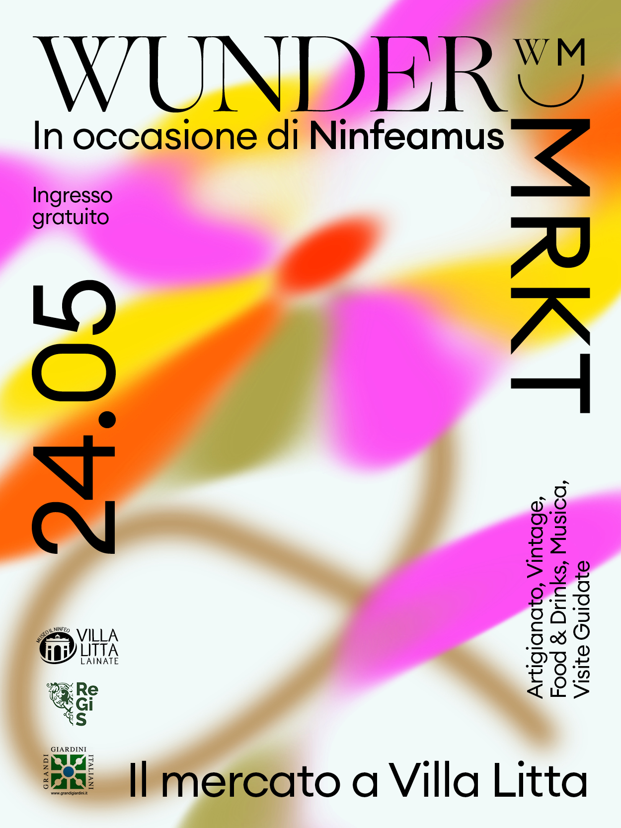 Ninfeamus + Wunder Mrkt: Il mercato delle meraviglie a Villa Litta