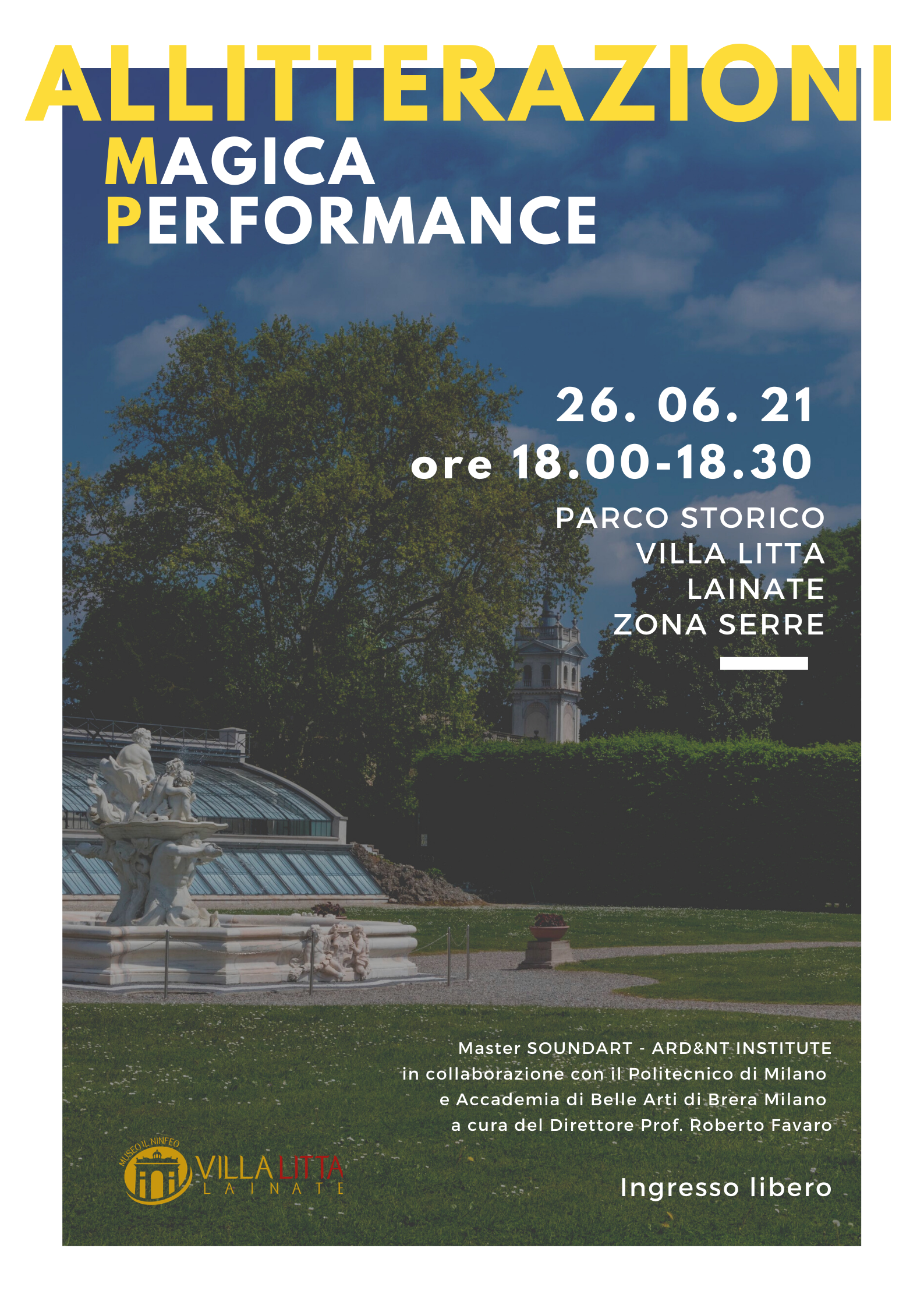 Allitterazioni. Magica performance