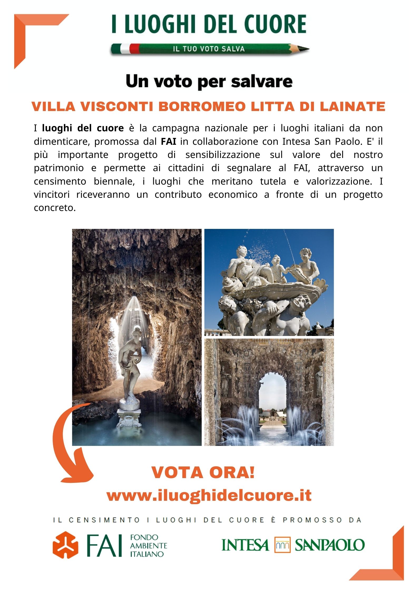 Vota Villa Litta di Lainate!